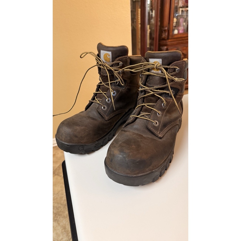 Carhartt CMF6366 Rugged Flex Composite Toe Work Boots Mens 11.5W Brown